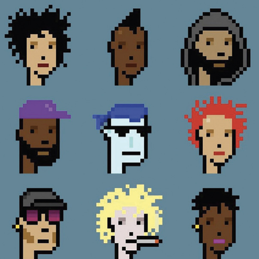 Cryptopunks -wrong theory prima mostra museale dart2121 cryptpoart nft